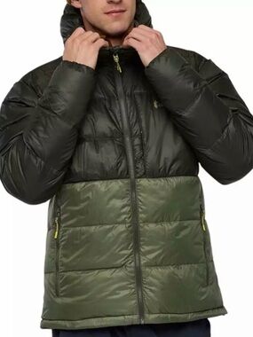 Men's Cotopaxi Fuego Max Down Hooded Puffer Jacket NWT Woods Fatigue Size M 🔥